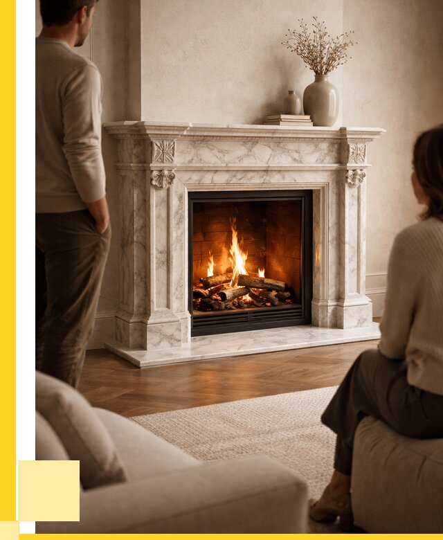 Мраморные камины под ключ в Чебаркуле от 268425 р. | ЭриданЧбр