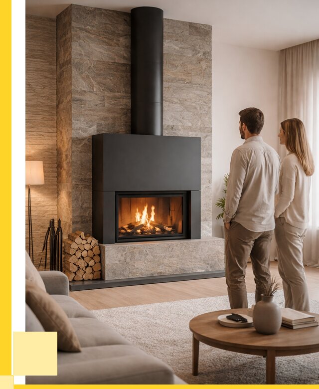 Закрытые камины под ключ в Чебаркуле от 128844 р., ЭриданЧбр