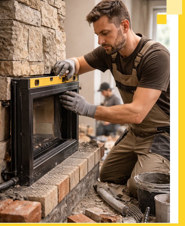 Дровяные камины под ключ в Чебаркуле: монтаж, обустройство