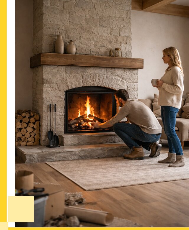 Камины для загородного дома в Чебаркуле от 375795 р., ЭриданЧбр