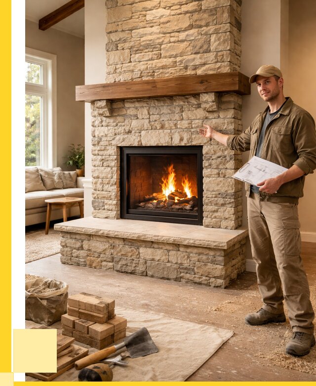 Камины под ключ в Чебаркуле от 193266 р. | ЭриданЧбр — установка