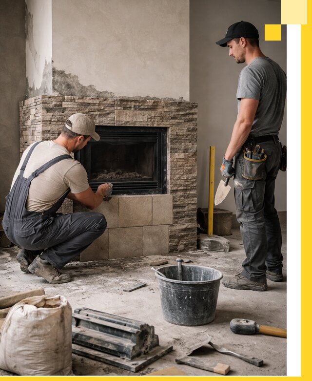 Камины под ключ в Чебаркуле: проект, изготовление и монтаж