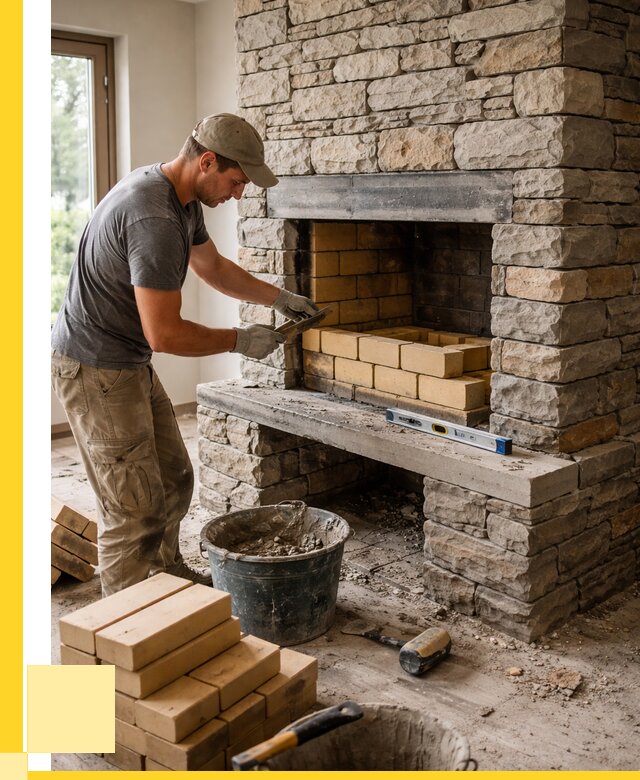 Кладка каминов и камина в Чебаркуле от 26843 р. ЭриданЧбр