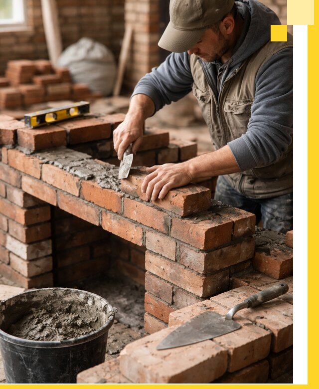 Кладка каминов под ключ в Чебаркуле профессиональная отделка и монтаж