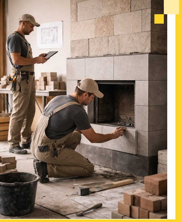 Индивидуальные проекты каминов и каминных систем в Чебаркуле