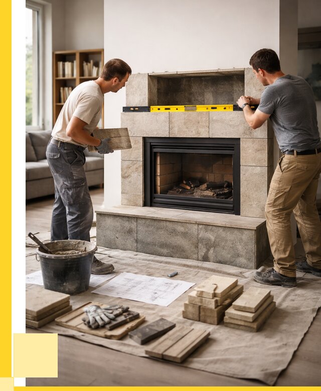 Монтаж каминов и установка в Чебаркуле от 48317 р. | ЭриданЧбр