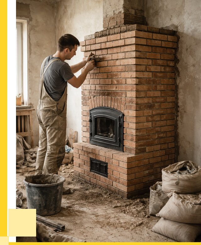 Строительство печей в Чебаркуле от 69791 р. под ключ, ЭриданЧбр