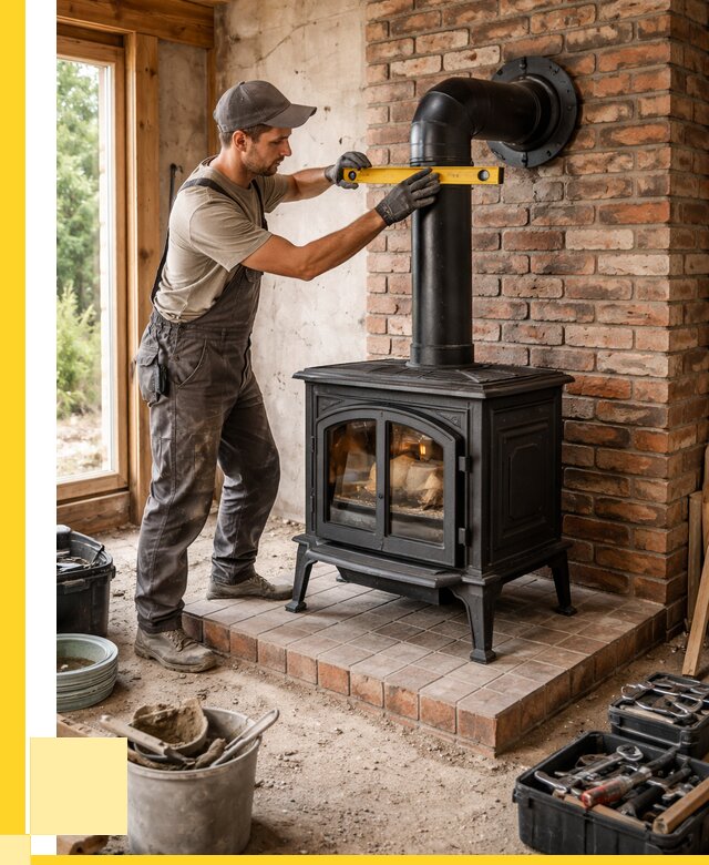 Монтаж печей установка банной печи в Чебаркуле от 16106 р. | ЭриданЧбр