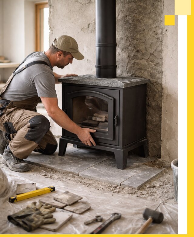 Профессиональный монтаж печей и каминов в Чебаркуле под ключ