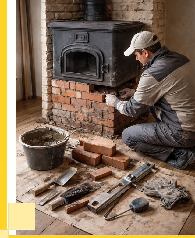 Ремонт печей в Чебаркуле от 12884 р., услуги печника ЭриданЧбр