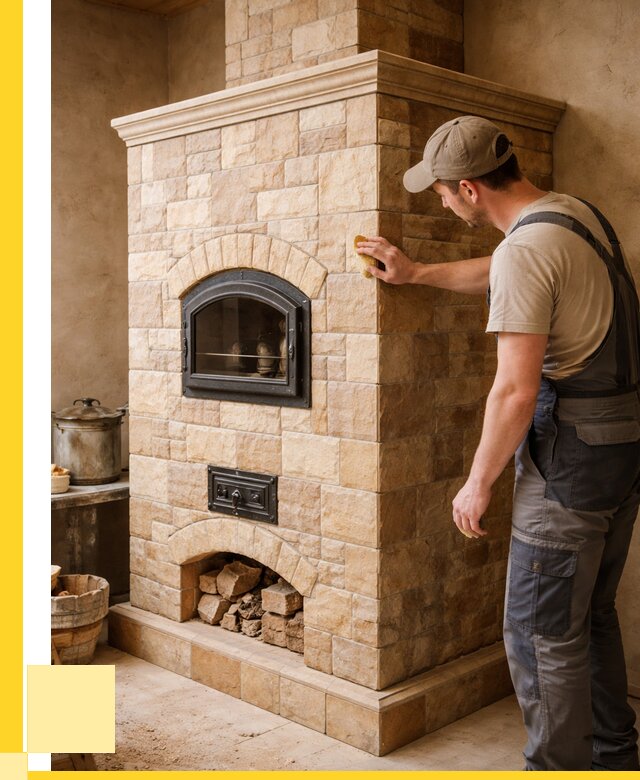 Облицовка печей в Чебаркуле от 4832 р. под ключ | ЭриданЧбр