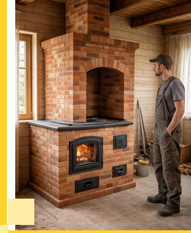 Кирпичные печи в Чебаркуле: купить от 161055 р. | ЭриданЧбр