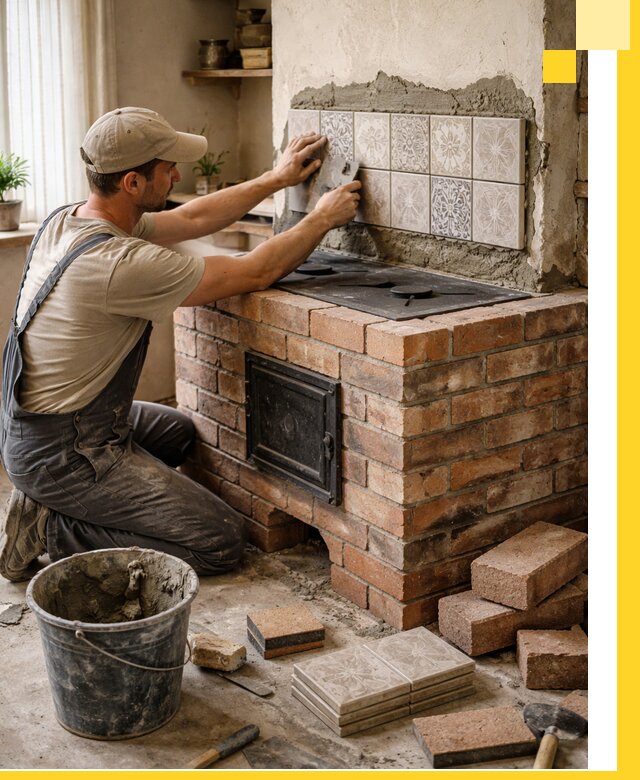 Печи с плитой на заказ монтаж гарантия и сервис в Чебаркуле