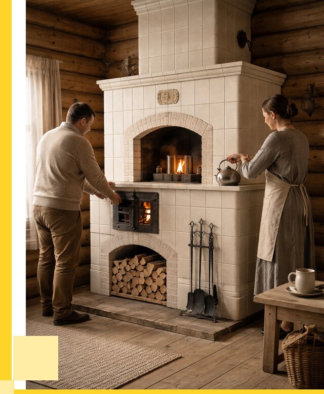 Русские печи в Чебаркуле: установка от 161055 р. ЭриданЧбр