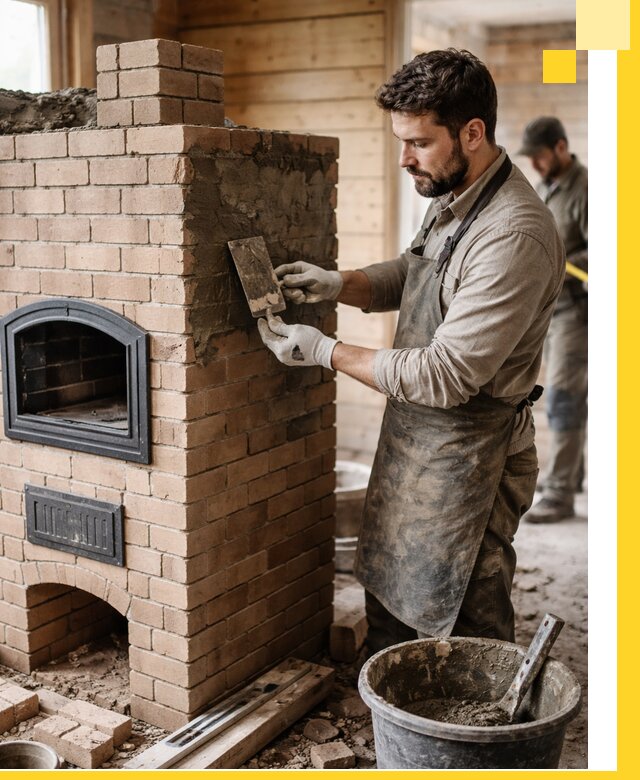 Изготовление и установка печей-шведок под ключ в Чебаркуле