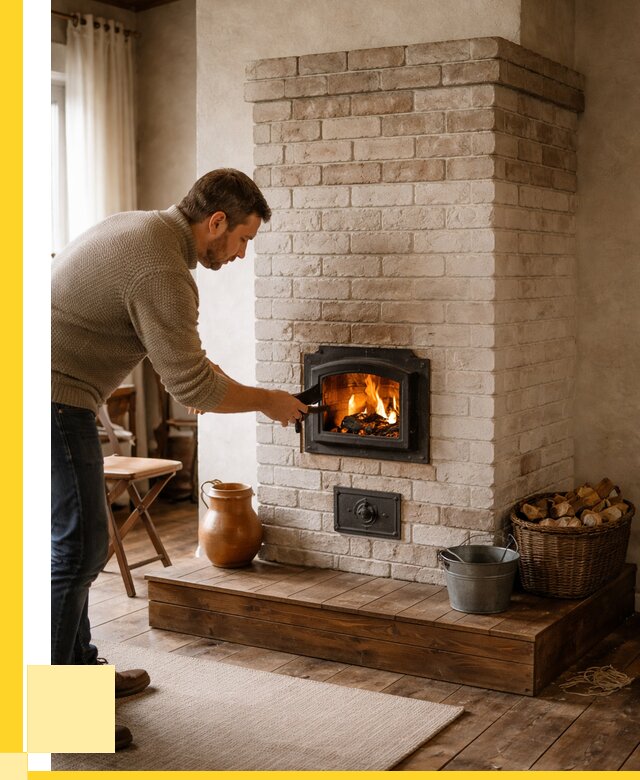 Печь голландка из кирпича в Чебаркуле от 91265 р. | ЭриданЧбр