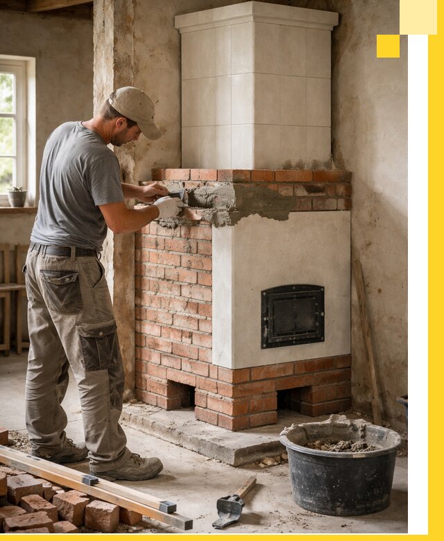 Изготовление и установка печей-голландок под ключ в Чебаркуле