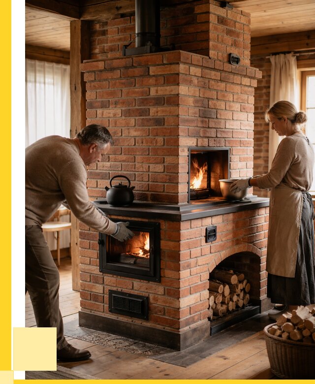 Печи для загородного дома под ключ в Чебаркуле от 85896 р. | ЭриданЧбр