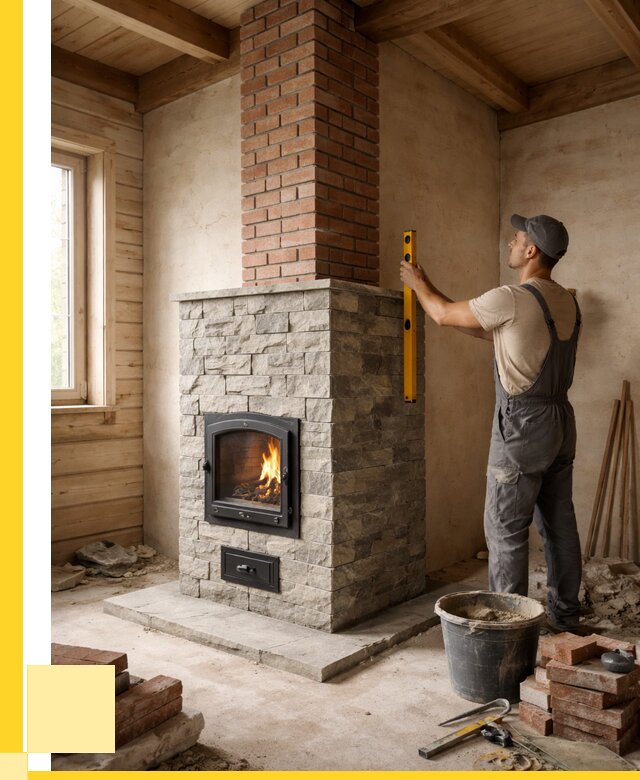 Печи и дымоходы под ключ в Чебаркуле от 48317 р., ЭриданЧбр