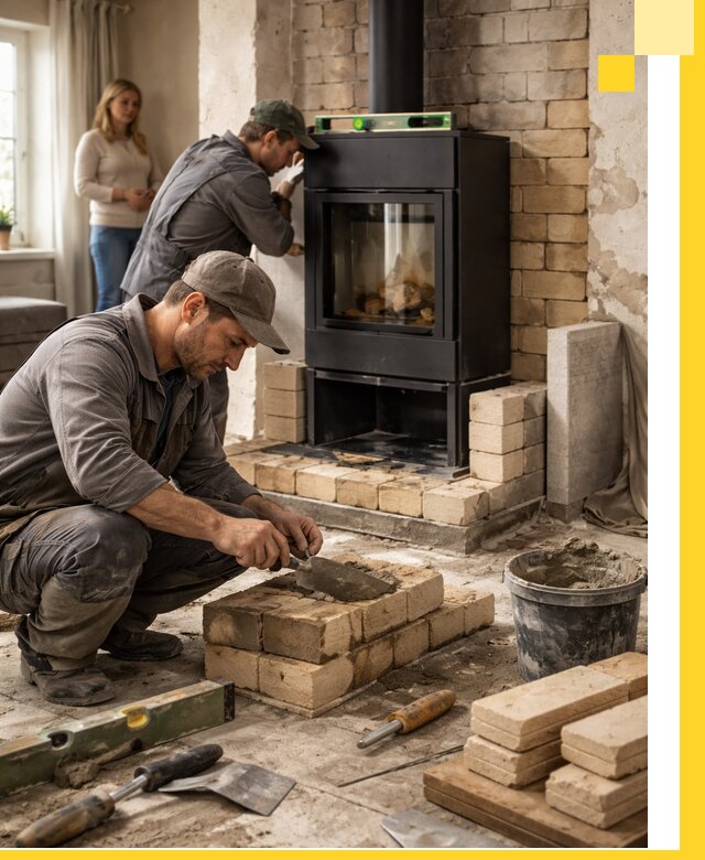 Печи и камины под ключ: проект, установка в Чебаркуле