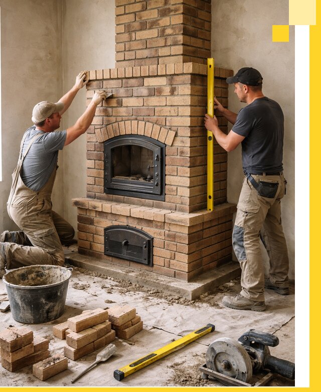 Продажа и установка печей и каминов для дома под ключ в Чебаркуле