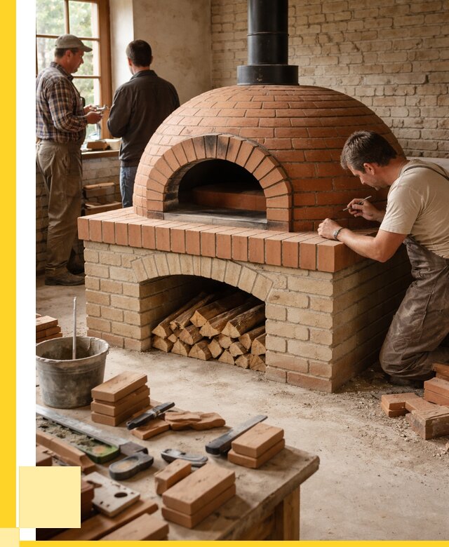 Помпейская печь дровяная для пиццы в Чебаркуле | ЭриданЧбр от 214740 р.