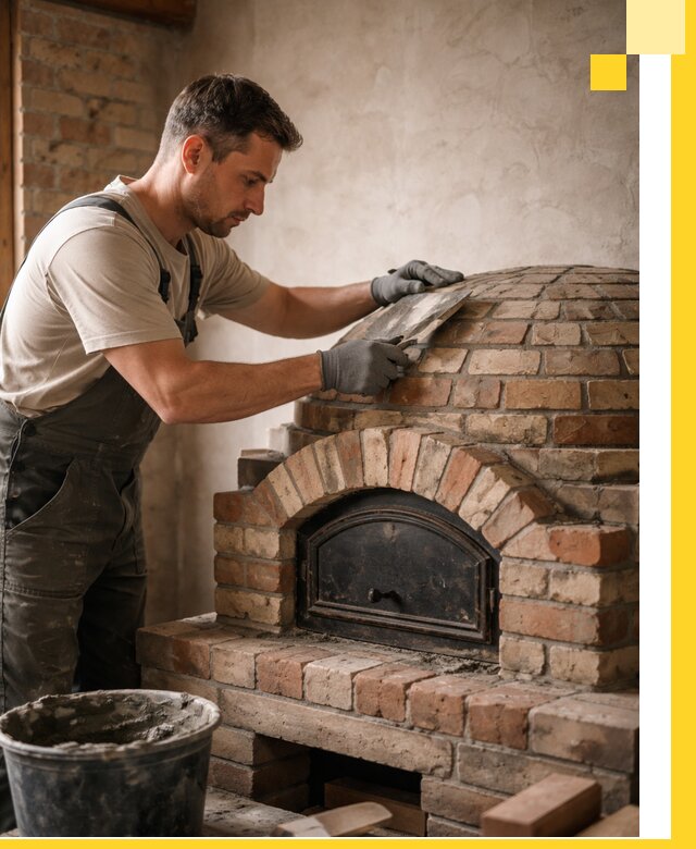 Изготовление и монтаж помпейских печей на заказ в Чебаркуле