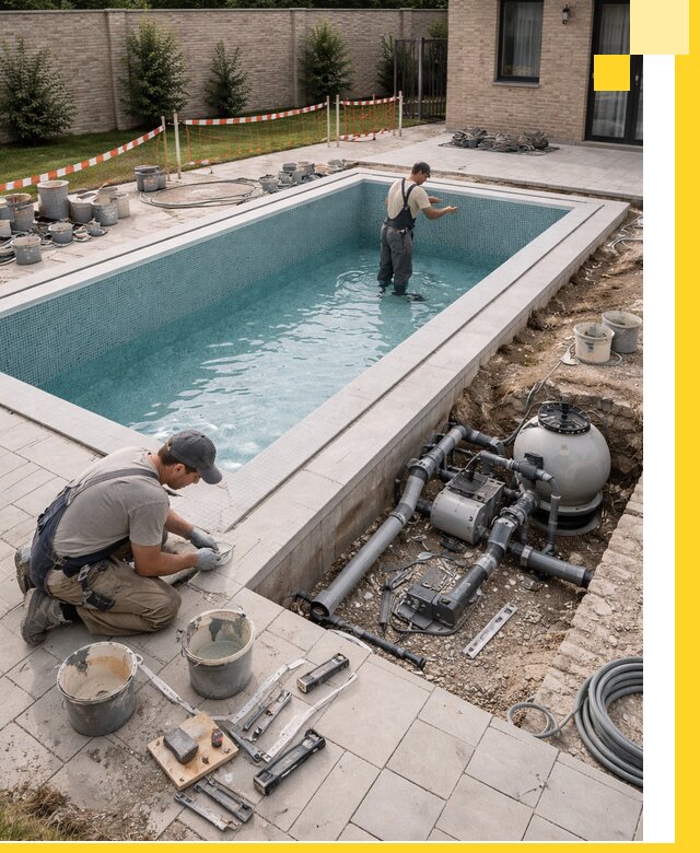 Строительство бассейнов под ключ в Чебаркуле: проекты и монтаж