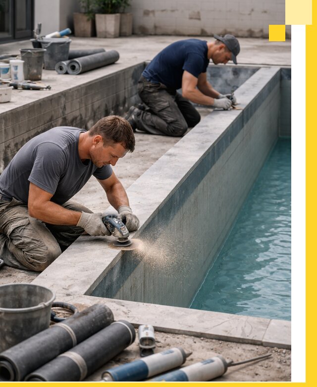 Профессиональный ремонт бассейнов под ключ в Чебаркуле