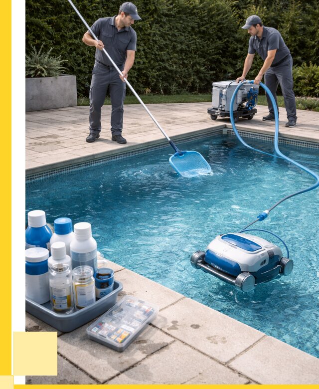 Чистка бассейнов в Чебаркуле роботами, от 4832 р. | ЭриданЧбр