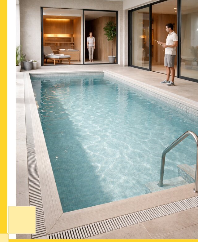 Отделка бассейна пленкой ПВХ в Чебаркуле от 3758 р. - ЭриданЧбр