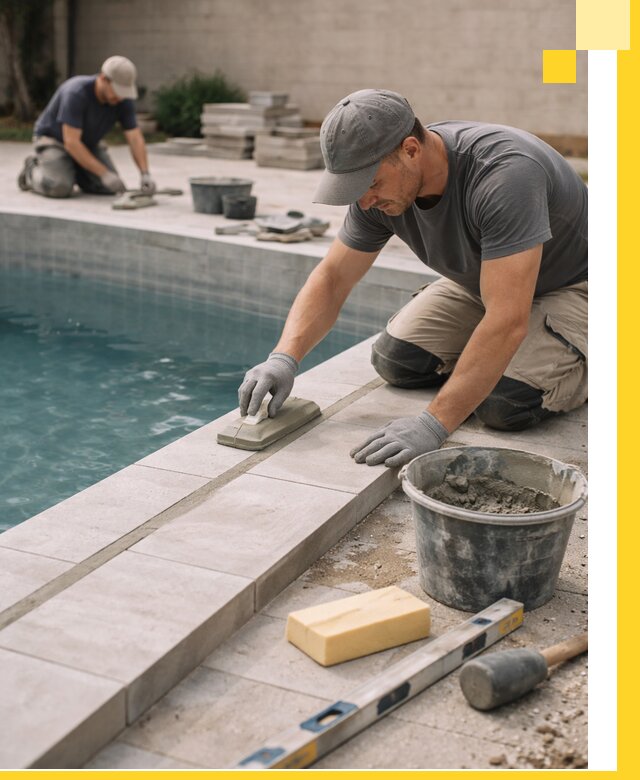 Отделка бассейнов в Чебаркуле: декоративная отделка и гидроизоляция