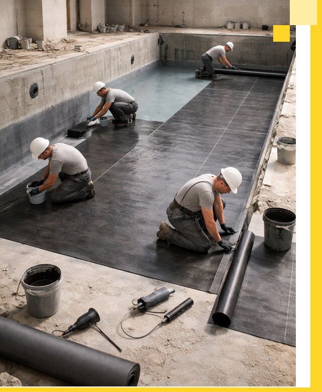 Профессиональная гидроизоляция бассейнов и чаш в Чебаркуле под ключ