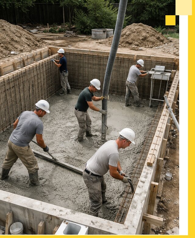 Строительство бетонных бассейнов под ключ в Чебаркуле