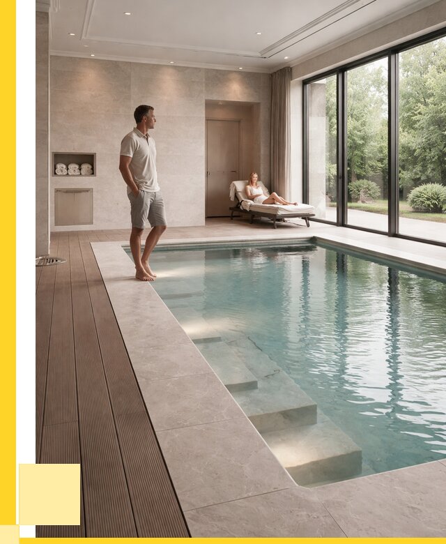 Бассейны в коттедже под ключ в Чебаркуле от 1288440 р. | ЭриданЧбр