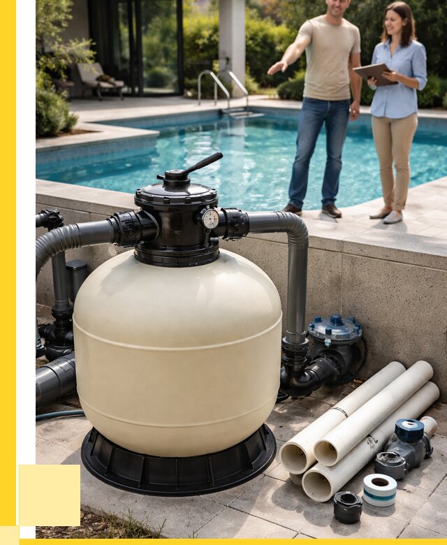 Песочные фильтры для бассейнов в Чебаркуле от 19327 р., ЭриданЧбр