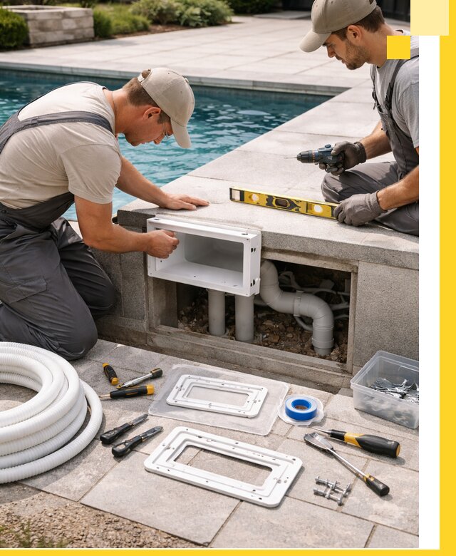 Поставка и установка скиммеров для бассейнов в Чебаркуле