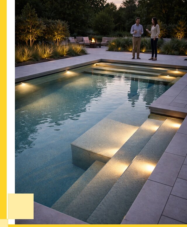 Освещение бассейнов в Чебаркуле под ключ от 26843 р. | ЭриданЧбр