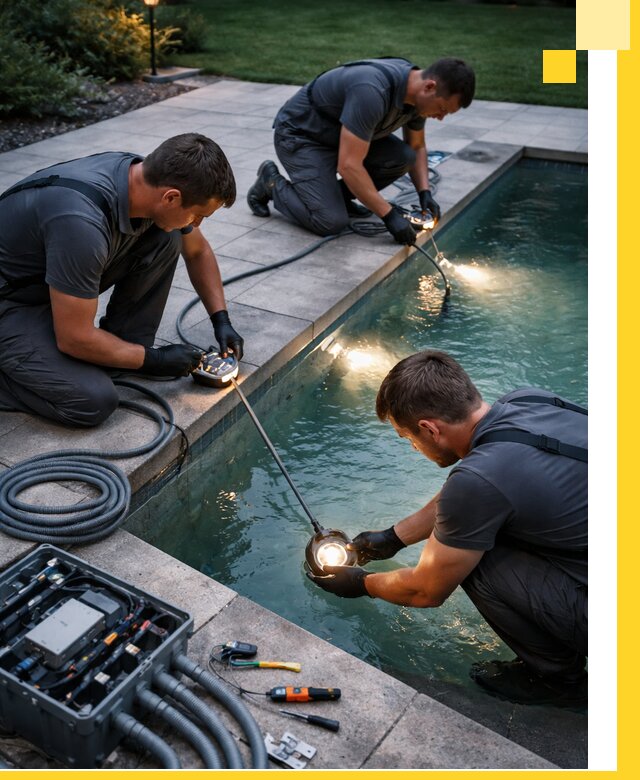 Профессиональное освещение бассейнов в Чебаркуле: дизайн и монтаж