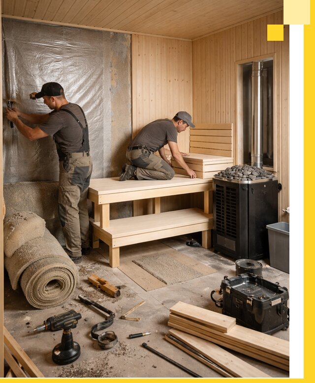 Проекты саун под ключ в Чебаркуле дизайн и строительство