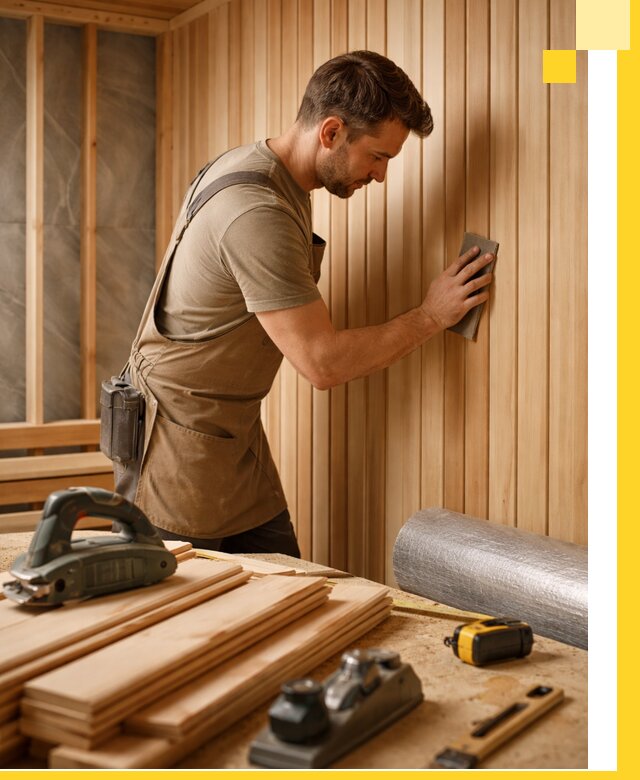 Профессиональная отделка саун и парных под ключ в Чебаркуле