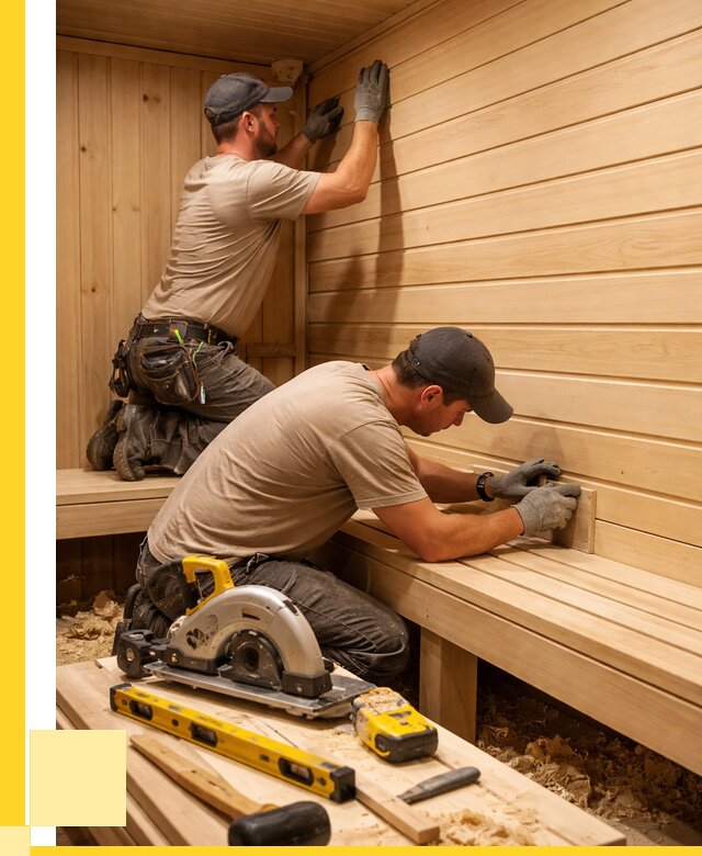 Обшивка саун вагонкой в Чебаркуле от 2684 р. | ЭриданЧбр