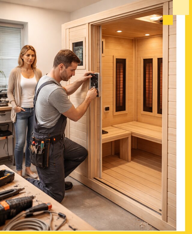 Инфракрасные сауны под ключ в Чебаркуле продажа и установка