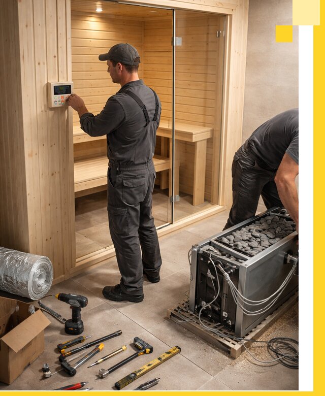 Поставка, установка и монтаж электрических саун в Чебаркуле