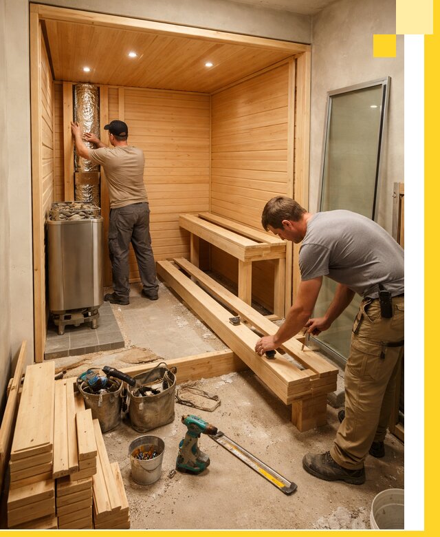 Проектирование и установка домашних саун под ключ в Чебаркуле