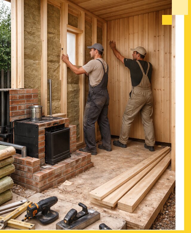 Строительство и установка дачных саун под ключ в Чебаркуле