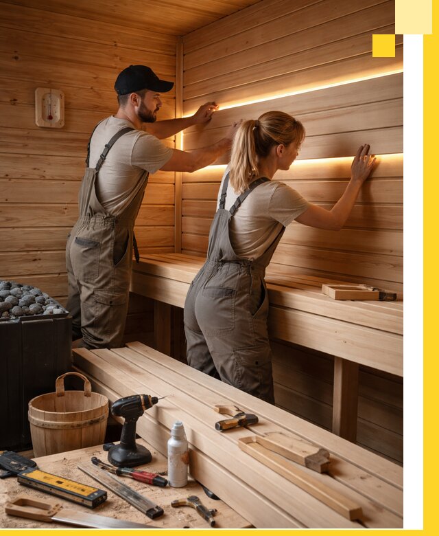 Дизайн саун и бань под ключ с индивидуальным проектом в Чебаркуле