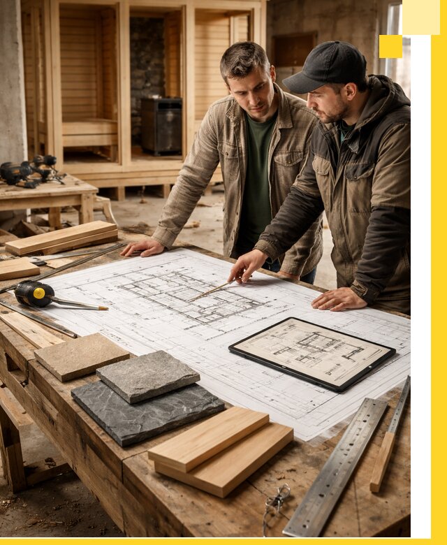 Проекты бань под ключ и планы строительства в Чебаркуле