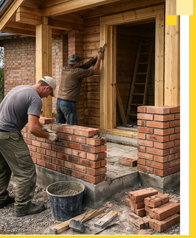 Строительство кирпичных бань под ключ в Чебаркуле с гарантией качества