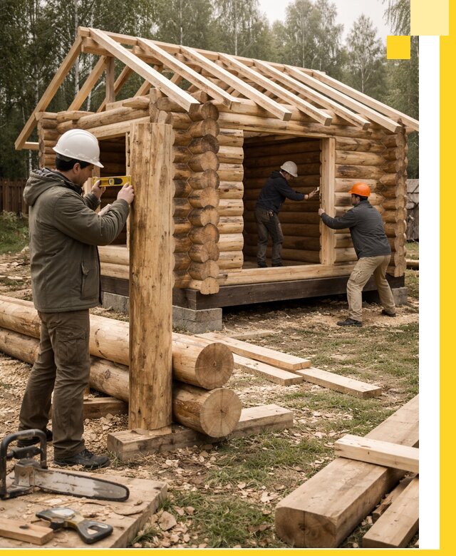 Строительство бань для дачи под ключ в Чебаркуле с доставкой и монтажом